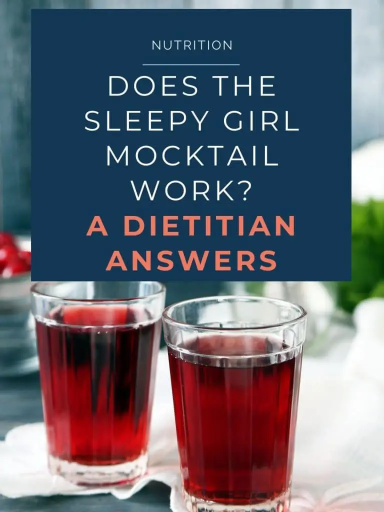 Sleepy Girl Mocktail